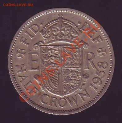 ВЕЛИКОБРИТАНИЯ.ПОЛ КРОНЫ.1958. до 31.01.13 в 22.05мск - пол кроны 1958.JPG