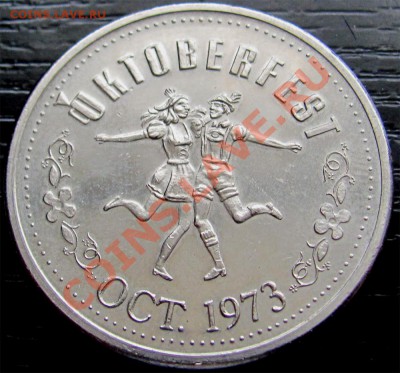 W03 Канада Торг.доллар 1$ Oktoberfest 1973 до 02.02 в 22°° - W03 October fest 1975_1