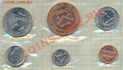Набор монет США 1995г., до 31.01.2013 г. 22.00 по Москве - 1995 денвер а