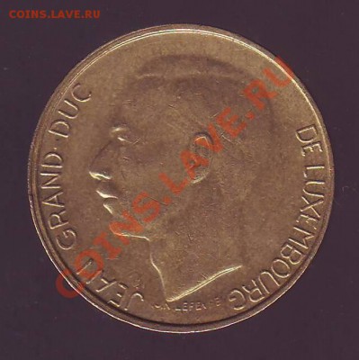 ЛЮКСЕМБУРГ.5 ФРАНКОВ.1987. до 01.02.13 в 22.00мск - 5 франков 19870001.JPG