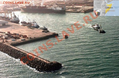 Порт Могадишо, Декабрь 1992. - Aerial_view_of_the_port_of_Mogadishu.JPEG