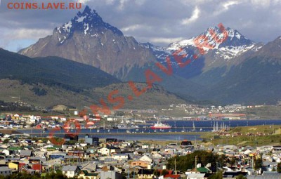 Кораблики на банкнотах - ushuaia-chile-harbor-mountains-big