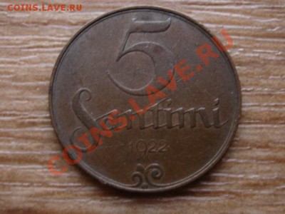 Латвия 5 сантимов 1922 (1) до 29.01.13 в 21.00 М - IMG_9352