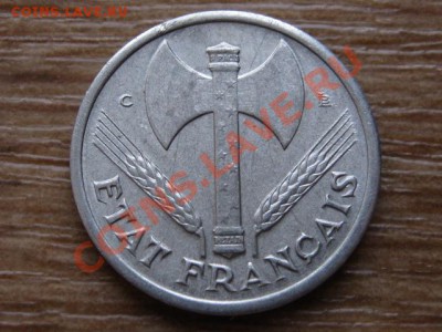 Франция 1 франк 1944 С до 29.01.13 в 21.00 М - IMG_9361