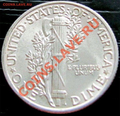 U41 Ag США 10¢ Dime 1944 A-Unc до 03.02 до 22°° - U41 Dime 1944_3