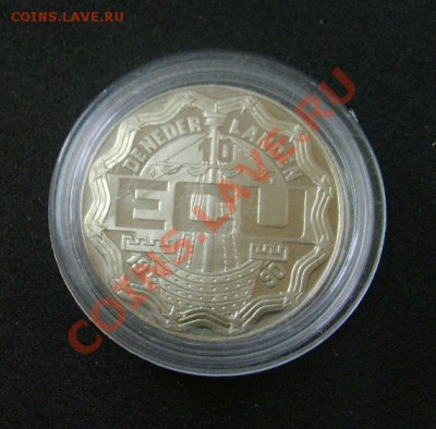 Niederlande 10 ECU 1990 in Kapsel (Geert Groote) - S6000148.JPG
