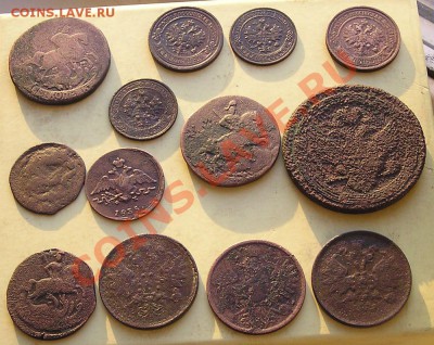 Ассорти медных монет 1760-1914г. До 21-00мск. 01.02.13 - P1010013.JPG