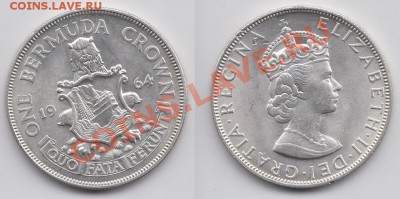 Британские Бермуды- Крона- 1964 до 03.02.2103. - 2842996130