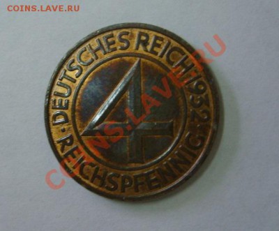 4 пфеннига 1932А г,Веймарская Республика!!Состояние!!! - S6000128.JPG