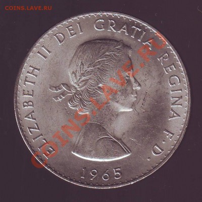 Великобритания.Крона.1965.Черчилль. до 04.02.13 в 22.00мск - крона 1965.JPG