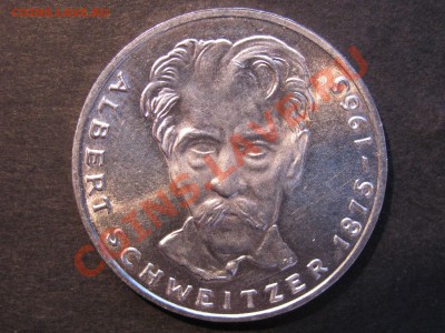 ФРГ. 5 марок. 1975г. Швейцер. до 01.02. в 22°° - IMG_0003_1600x1200.JPG