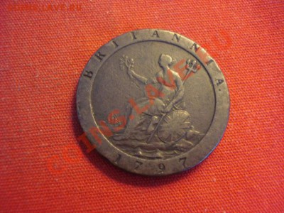 Англия.Колесо Георга 3. 1797. - колесико 3
