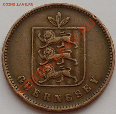 ГЕРНСИ - 4 дублона 1858 - до 4 февраля - 753
