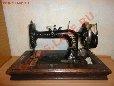 Швейная машинка "New Home" 1887 год. Рабочая. - new home 1887 годjpg