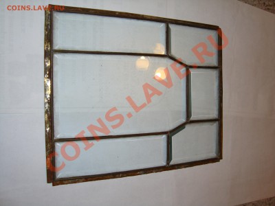 фигурное стекло от шкафа 30-40 годы? - 004.JPG