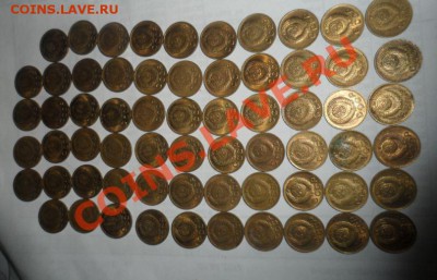 1 копейка 1948 год --- 65 штук Короткий аук 1.02.2013 - 124.JPG