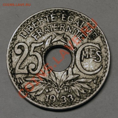 Франция 25 сантимов 1933г. - до 02.02.2013 - DSC_0741.JPG