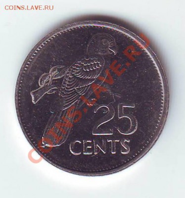 Сейшелы.25 Центов.2003.Попугай. до 06.02.13 в 22.00мск - сейшелы 25 центов 2003.JPG