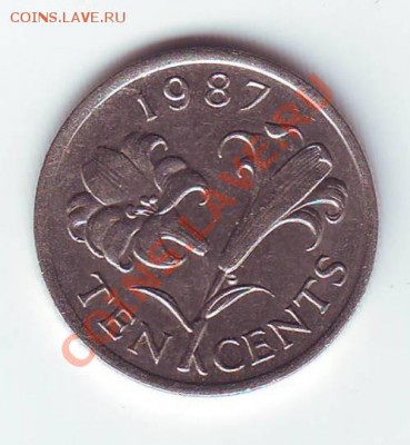 Бермуды.25 Центов.1987.Лилия. до 06.02.13 в 22.00мск - бермуды лилия0001.JPG