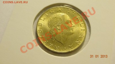 Италия 200 лир 1989 Корабль до 04.02. в 22:00 - DSC01778.JPG