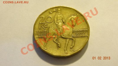 Чехия 20 крон 1999 Всадник до 04.02 в 22:00 - DSC01833.JPG