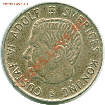 W21 Ag Швеция 5 kr 1955 до 06.02 в 22°° - W21 Sweden 2 kr 1955_2