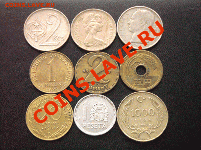 43 разные монеты. Окончание 1 февраля в 22.00мск - 4347