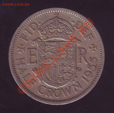 Великобритания. Пол кроны.1955.до 07.02.13 в 22.00мск - пол кроны 19550003.JPG