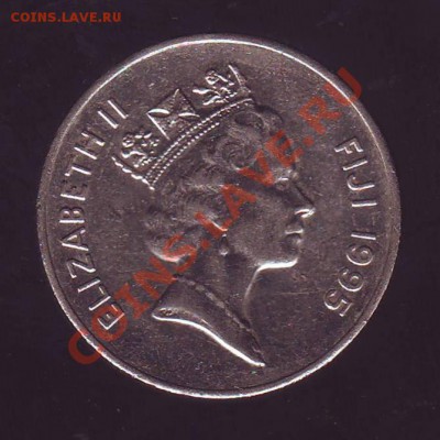 Фиджи.10 Центов. 1995. до 07.02.13 в 22.00мск - 10 центов 1995.JPG