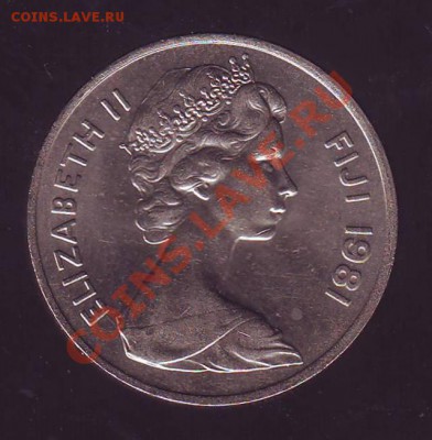 Фиджи. 10 Центов. 1981. до 07.02.13 в 22.00мск - 10 центов 1981.JPG