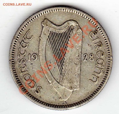 Ag ИРЛАНДИЯ ШИЛЛИНГ 1928 БЫК ДО 07.02.13 В 22.00МСК (4499) - img692