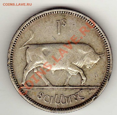 Ag ИРЛАНДИЯ ШИЛЛИНГ 1928 БЫК ДО 07.02.13 В 22.00МСК (4499) - img718