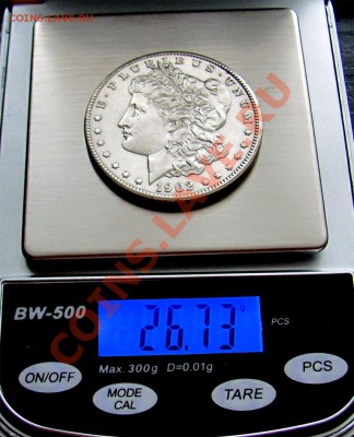 W22 Ag Morgan Dollar 1902o UNC до 08.02 в 22°° - W22 Morgan Dollar 1902o UNC_3