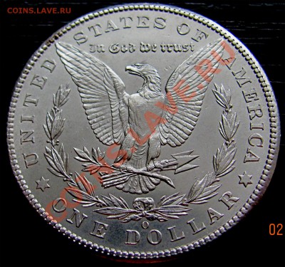 W22 Ag Morgan Dollar 1902o UNC до 08.02 в 22°° - W22 Morgan Dollar 1902o UNC_2