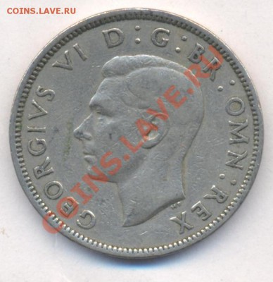 Великобритания 2 шиллинга 1949 г. До 5.02.13 г. 21-00 МСК. - 49 1