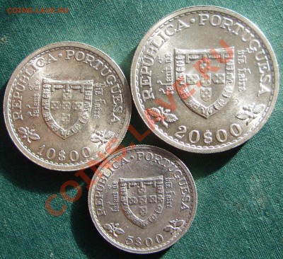 Португалия Генри Навигатор 5,10,20 эск 1961г(5.02-21.00 Мск) - 51020a