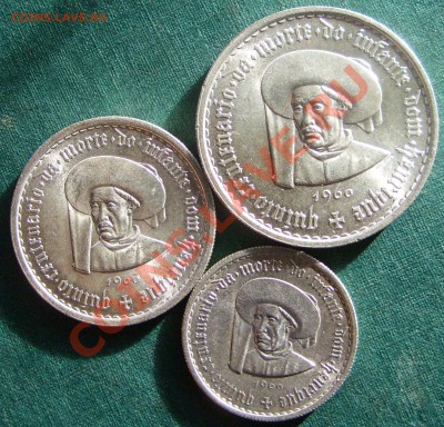 Португалия Генри Навигатор 5,10,20 эск 1961г(5.02-21.00 Мск) - 51020r