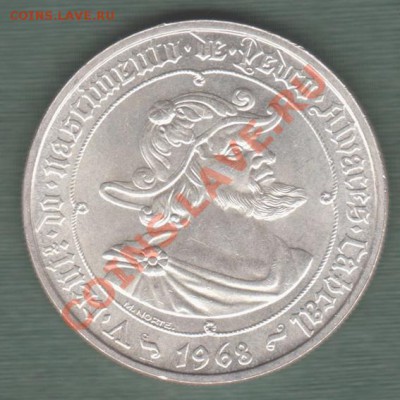 Португалия 500 эскудо 1969 UNC (5.02-21.30 МСК) - 50-1968r
