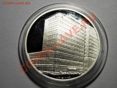 Памятная медаль Хандельсбанк 1996 г. Серебро 34,05 гр. - 25,.JPG