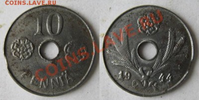 Финляндия 10 пенни 1944 (железо)  до 09-02-13  22-00 - Финляндия 10 пенни 1944