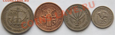 с РУБЛЯ набор БРИТ. КИПР (4 монеты) до 7.02-в 22.00 по МСК - IMG_7592 (Medium).JPG