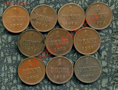 1 пенни 10 монет 1900-1917 гг. до 07.01.13. 22-00 мск. - img210