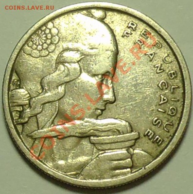 ФРАНЦИЯ - 100 франков 1955 В - до 10 февраля - 058