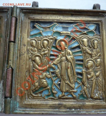 Складенёк: бронза, эмаль 16х5.5см. оценка - P1200365.JPG