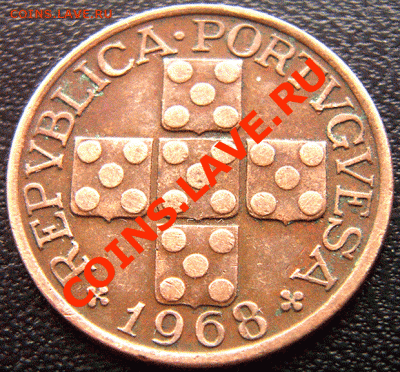 Португалия_20 сентаво 1968; окончание 5 февраля в 22.27мск - 4416