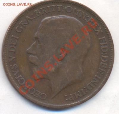 Великобритания пенни 1921 г.До 8.02.13 г. 21-00 МСК. - 21 1