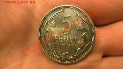 Литва - 5 лит 1925 г. (Penki) до 12.02.13. - IMGA0223.JPG