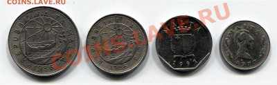 Мальта 2, 5, 10 и 25с - Мальта А