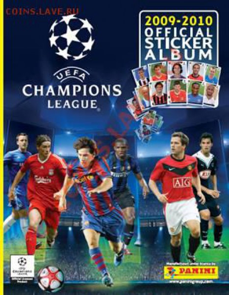 Наклейки Лига Чемпионов 2009-2010 - anons-liga-chempionov-2010