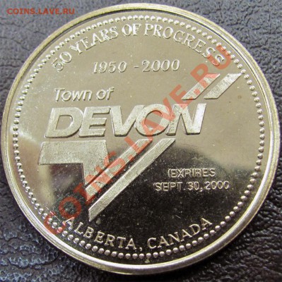 W34 Канада Торг. доллар 2$ Devon, Alberta 13.02 в 22°° - W34 DEVON 2000_1